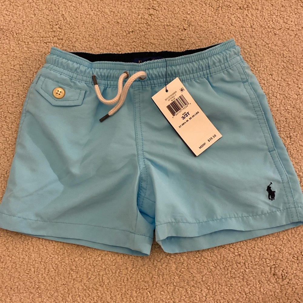 NWT Polo Ralph Lauren Boys Swim Trunks